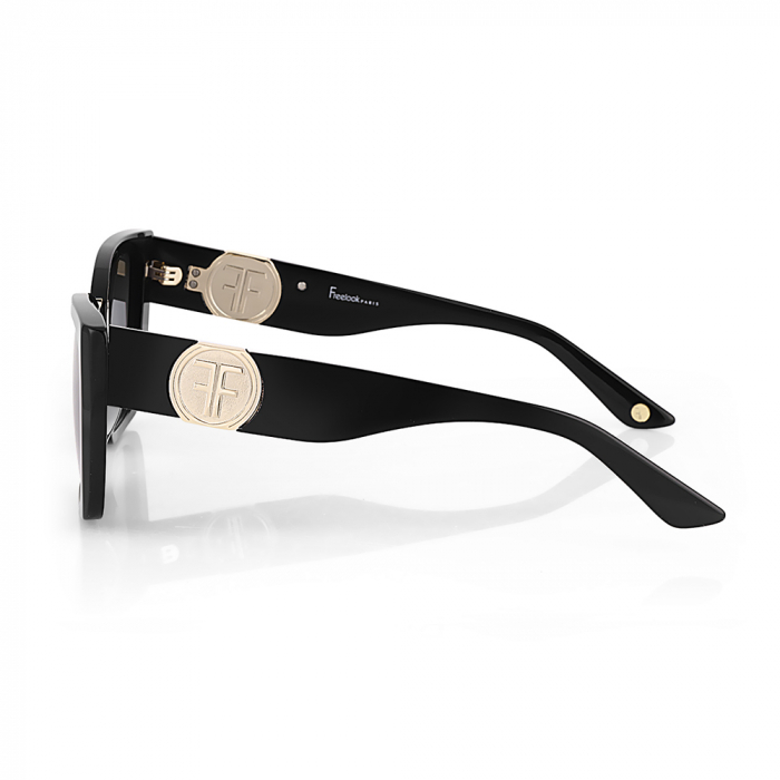 Ochelari de soare gri, pentru dama, Freelook Sunglasses, F1005-1 [2]