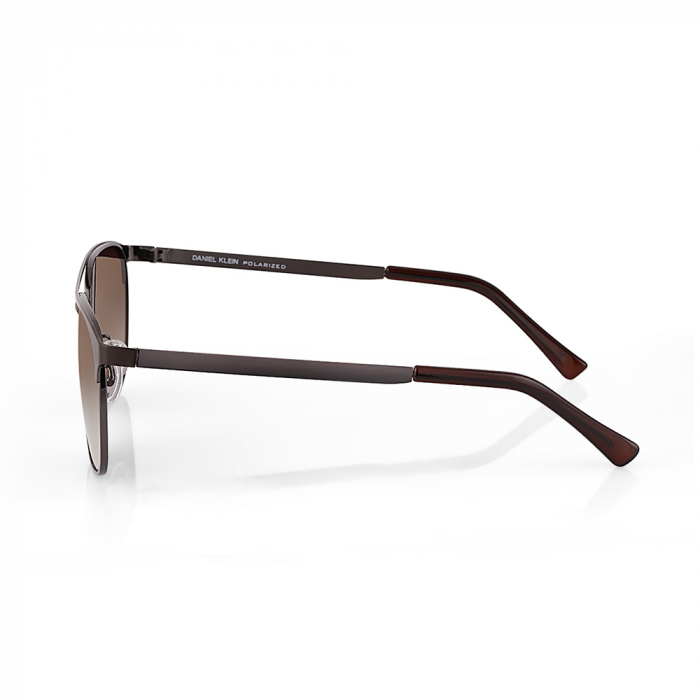Ochelari de soare maro, pentru barbati, Daniel Klein Sunglasses, DK3264-3 [2]