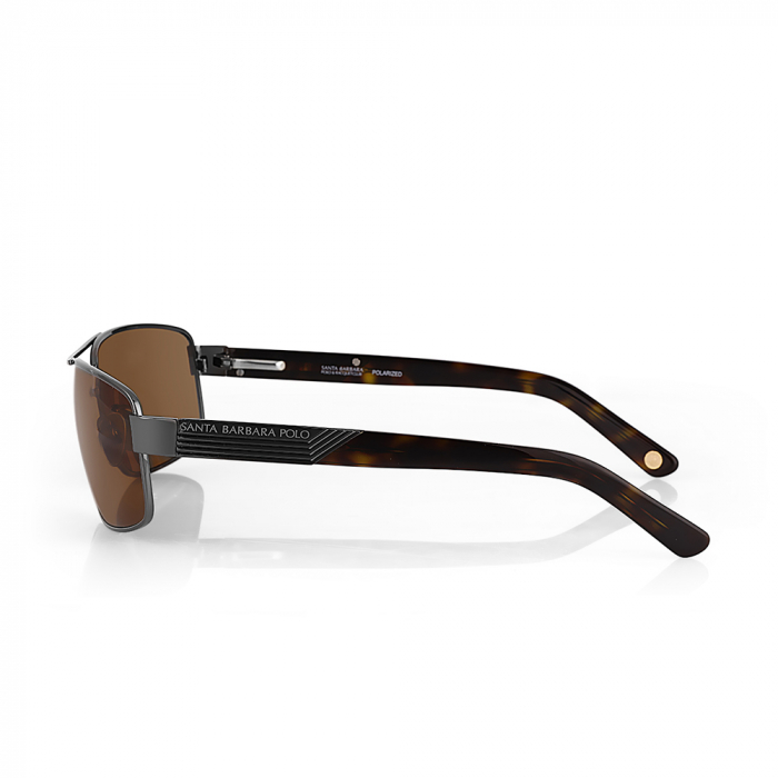 Ochelari de soare maro, pentru barbati, Santa Barbara Polo Sunglasses, SB1122-3 [2]