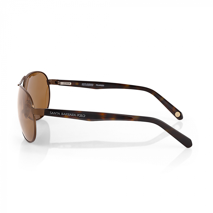 Ochelari de soare maro, pentru barbati, Santa Barbara Polo Sunglasses, SB1124-3 [2]
