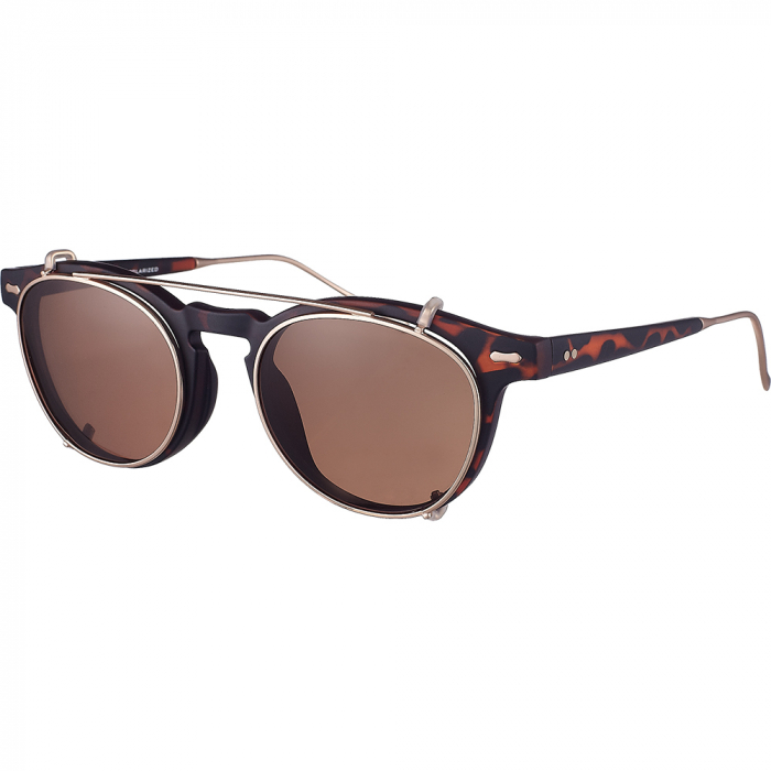 Ochelari de soare maro, pentru dama, Daniel Klein Sunglasses, DK4110-3