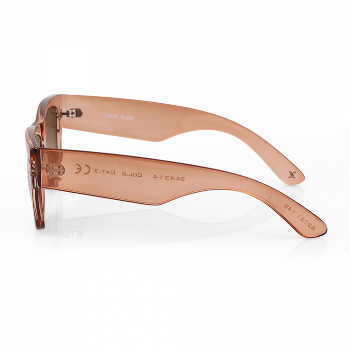 Ochelari de soare maro, pentru dama, Daniel Klein Sunglasses, DK4314-2 [2]