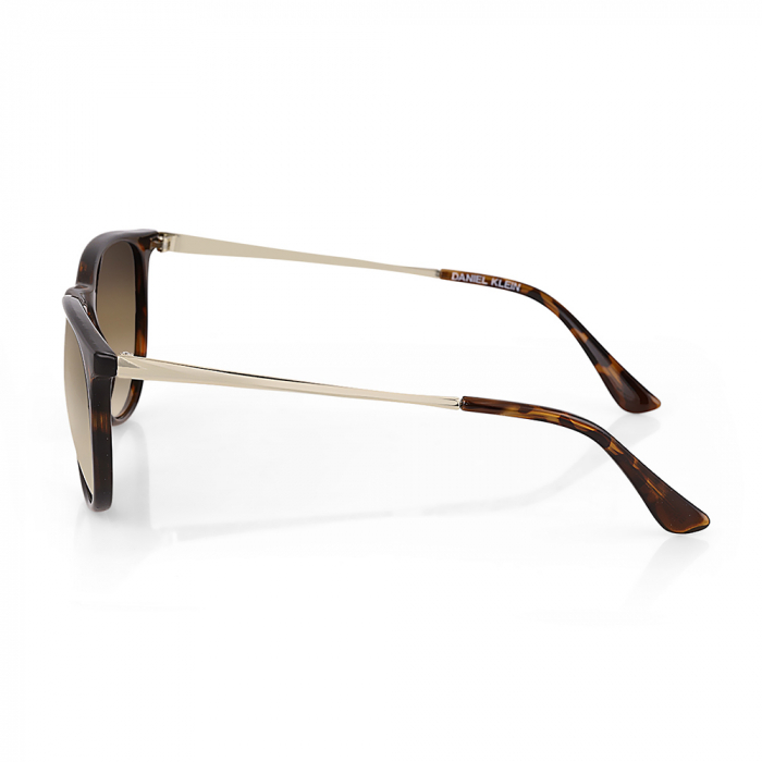 Ochelari de soare maro, pentru dama, Daniel Klein Sunglasses, DK4323-2 [2]