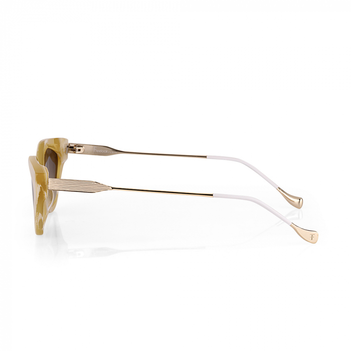 Ochelari de soare maro, pentru dama, Freelook Sunglasses, F1003-3 [2]
