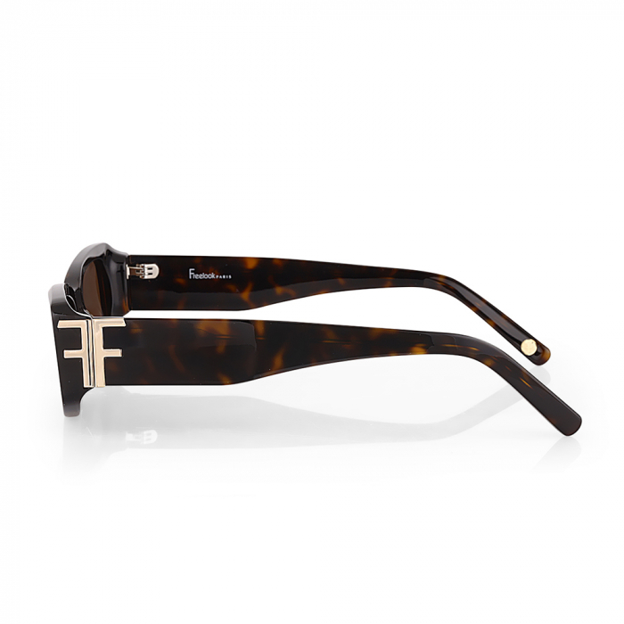 Ochelari de soare maro, pentru dama, Freelook Sunglasses, F1009-2 [2]