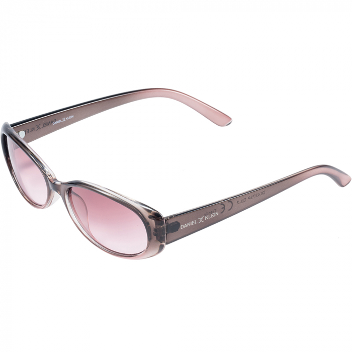 Ochelari de soare mov, pentru dama, Daniel Klein Trendy, DK4275P-3