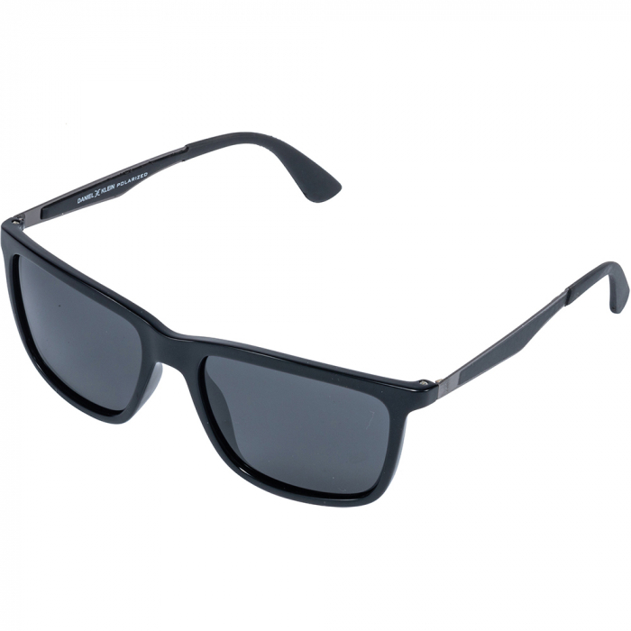 Ochelari de soare negri, pentru barbati, Daniel Klein Premium, DK3206-1