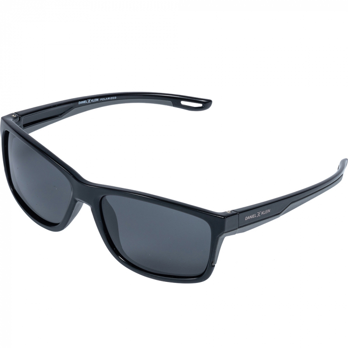 Ochelari de soare negri, pentru barbati, Daniel Klein Premium, DK3213-1