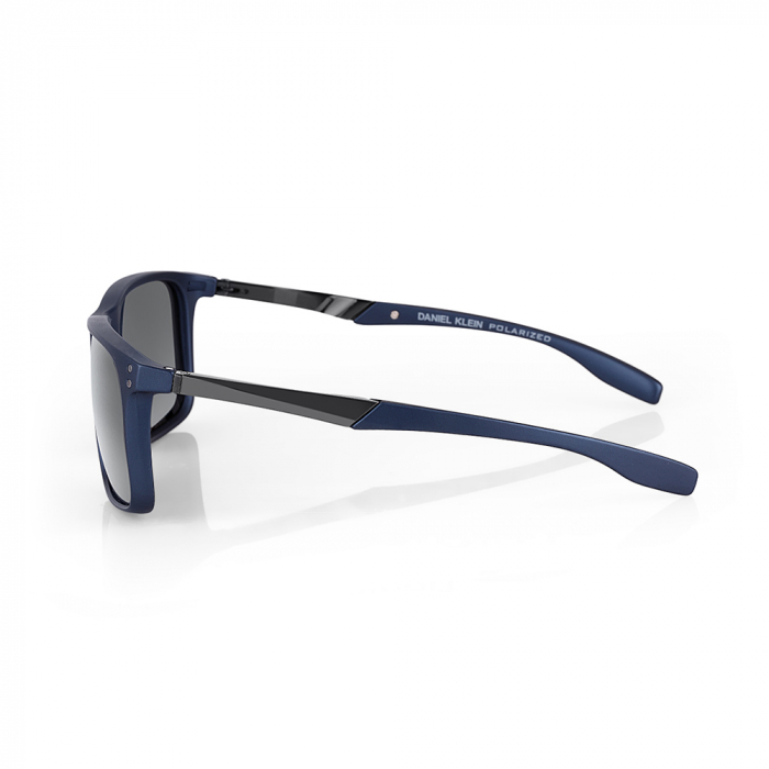 Ochelari de soare negri, pentru barbati, Daniel Klein Sunglasses, DK3250-3 [2]