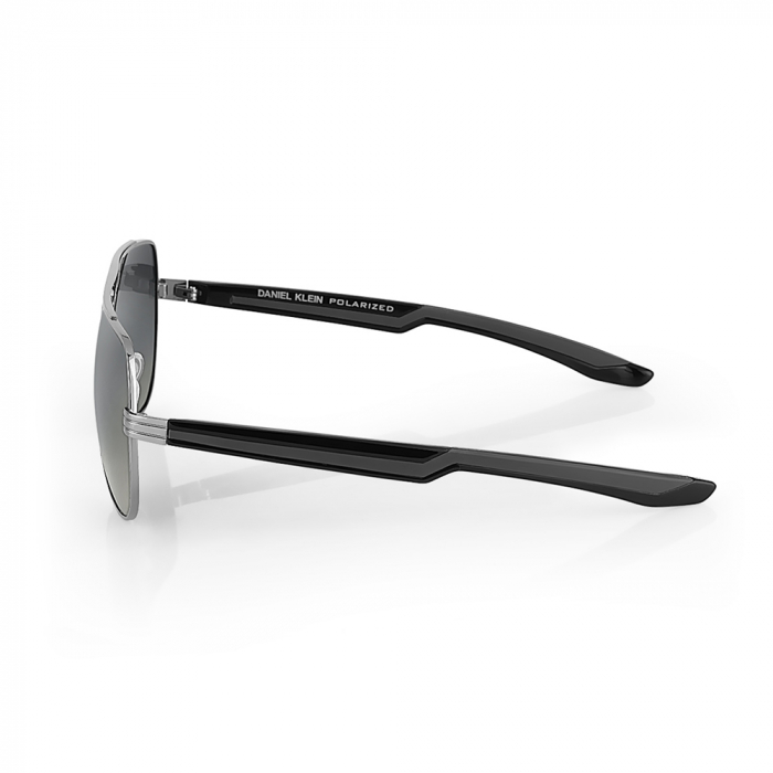Ochelari de soare negri, pentru barbati, Daniel Klein Sunglasses, DK3270-1 [2]