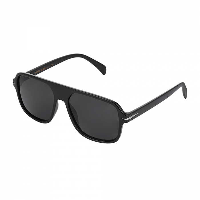 Ochelari de soare negri, pentru barbati, Daniel Klein Trendy, DK3259-1 [2]