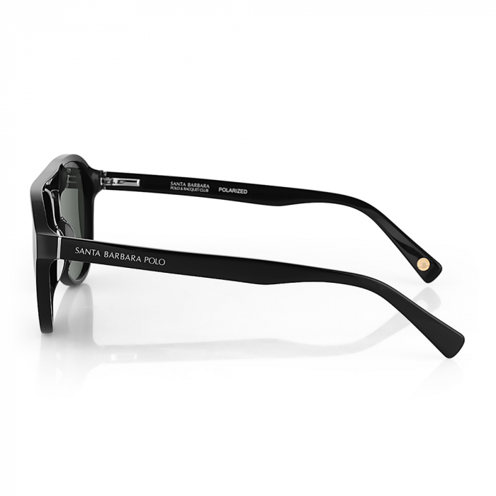 Ochelari de soare negri, pentru barbati, Santa Barbara Polo Sunglasses, SB1118-1 [2]