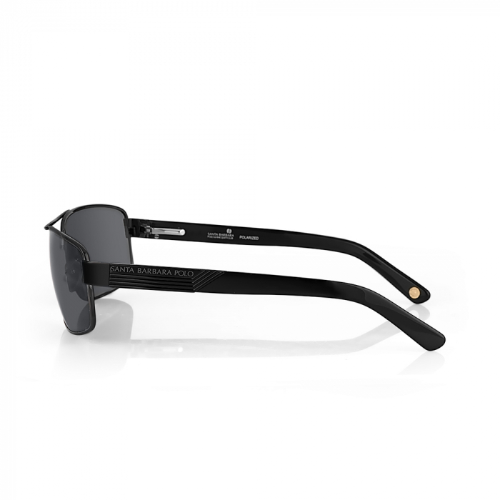 Ochelari de soare negri, pentru barbati, Santa Barbara Polo Sunglasses, SB1122-1 [2]