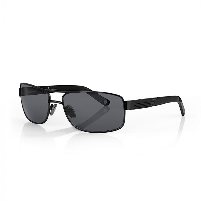 Ochelari de soare negri, pentru barbati, Santa Barbara Polo Sunglasses, SB1122-1 [1]