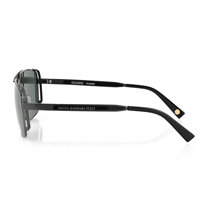 Ochelari de soare negri, pentru barbati, Santa Barbara Polo Sunglasses, SB1125-2 [2]