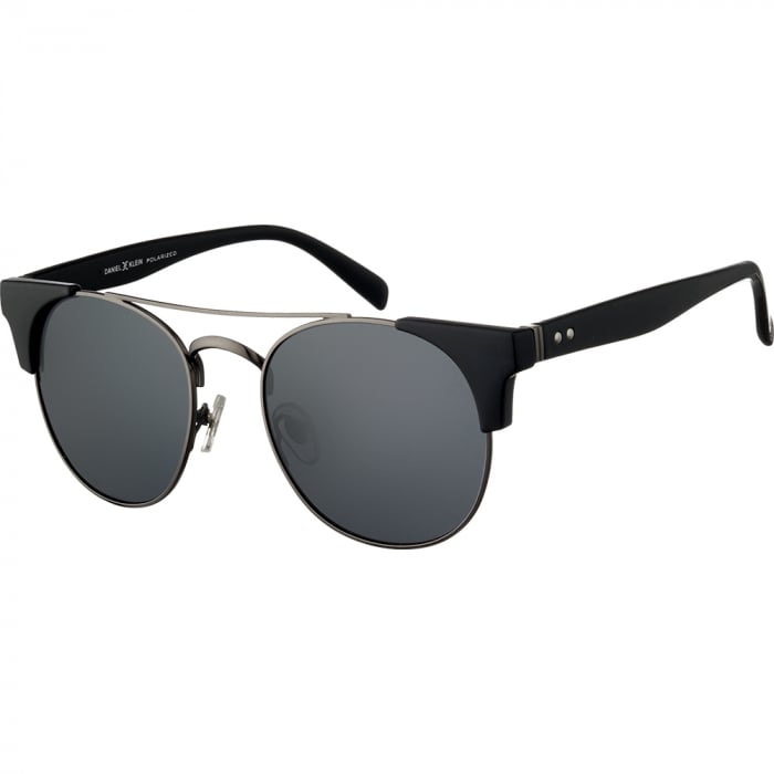 Ochelari de soare negri, pentru dama, Daniel Klein Sunglasses, DK4153-1