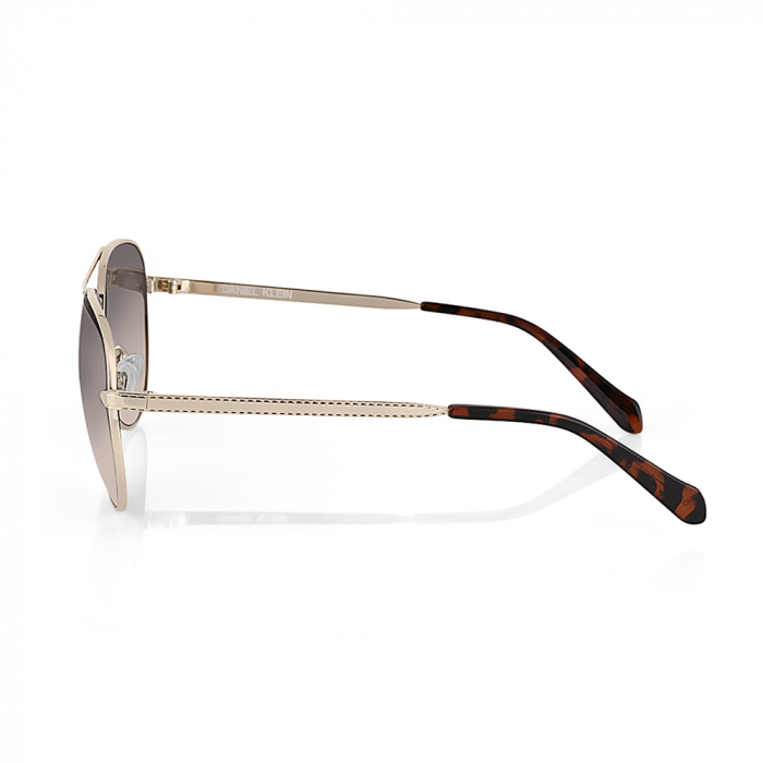 Ochelari de soare negri, pentru dama, Daniel Klein Sunglasses, DK4309-3 [2]