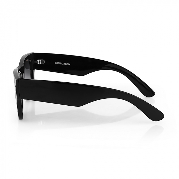 Ochelari de soare negri, pentru dama, Daniel Klein Sunglasses, DK4314-4 [2]