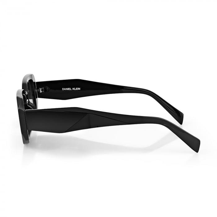 Ochelari de soare negri, pentru dama, Daniel Klein Sunglasses, DK4319-1 [2]