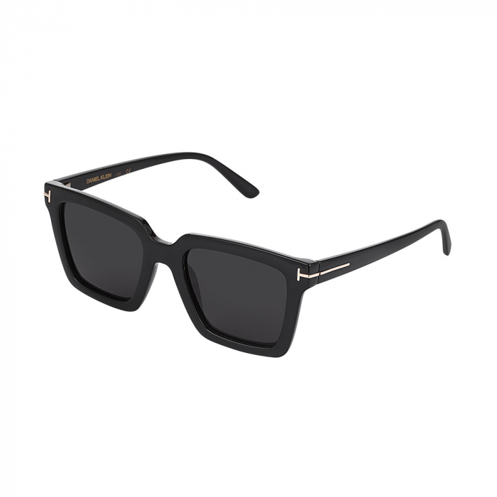 Ochelari de soare negri, pentru dama, Daniel Klein Trendy, DK4312-1 [2]
