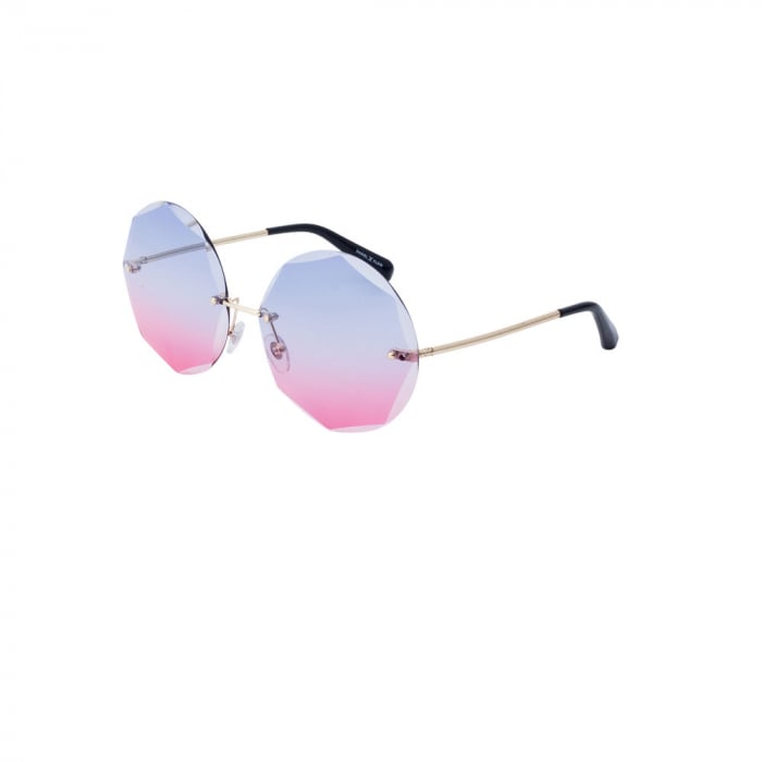 Ochelari de soare roz, pentru dama, Daniel Klein Trendy, DK4191P-5