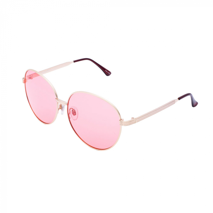 Ochelari de soare roz, pentru dama, Daniel Klein Trendy, DK4238-2