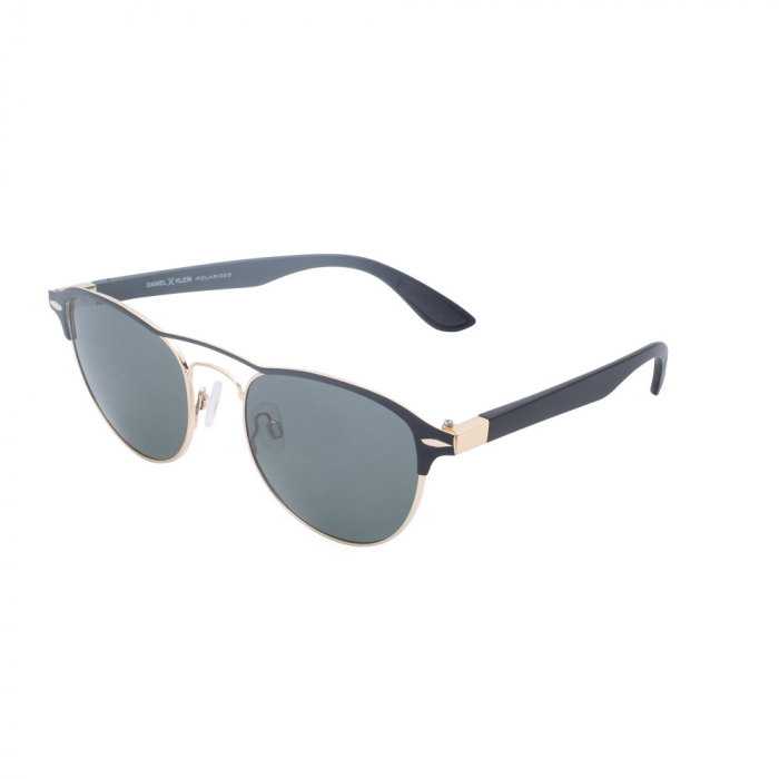 Ochelari de soare verzi, pentru barbati, Daniel Klein Premium, DK3238-3