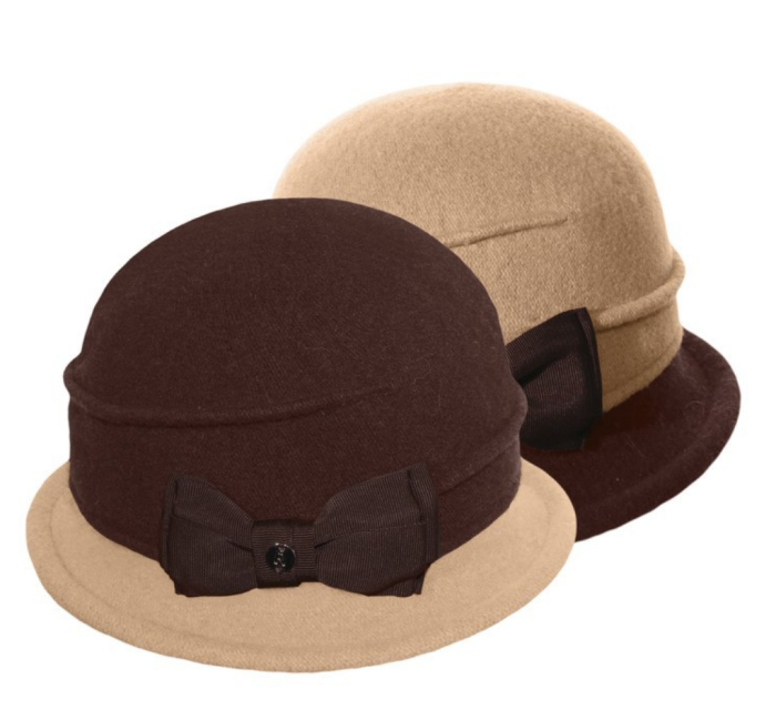 Palarie de dama moderna  MIRUNA 100% lana, marime universala D25.05.maro 02 made  Polonia [5]