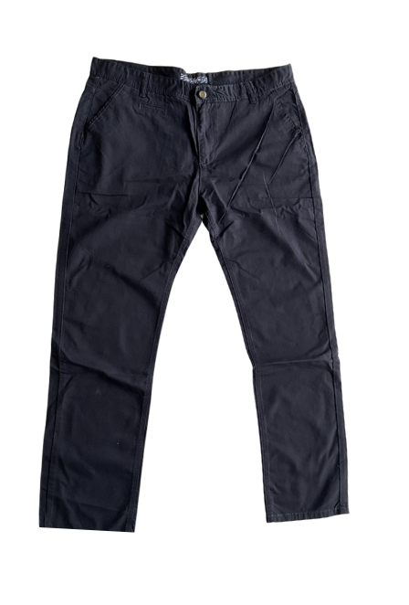 Pantaloni batal tercot bleomarin pentru barbati, serie clasica, bumbac B839-1