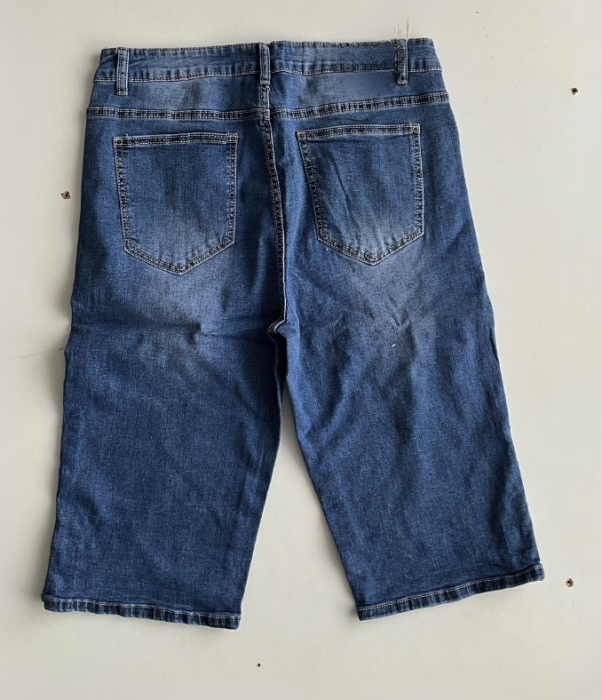Pantaloni scurti JEANS, albastri pentru  femei WB2025  marime 34 [3]