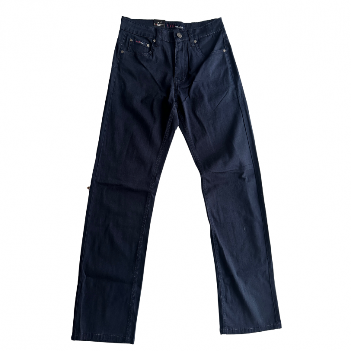 Pantaloni tercot bleomarin pentru barbati, serie clasica, 95% bumbac 054A