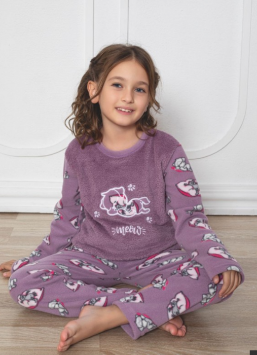 Pijama Cocolino din două piese pentru fete  6-14 ani, 615 [1]