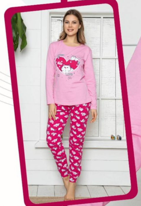 Pijama din două piese, Material Bumbac, Suprem 2006 [2]