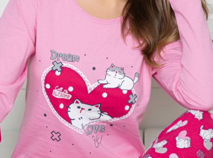 Pijama din două piese, Material Bumbac, Suprem 2006 [3]