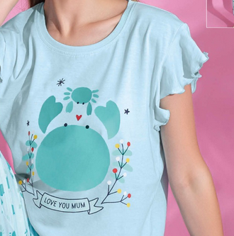 Pijama femei din două piese, Material 100% Viscon, Lux PIJ12034 [2]