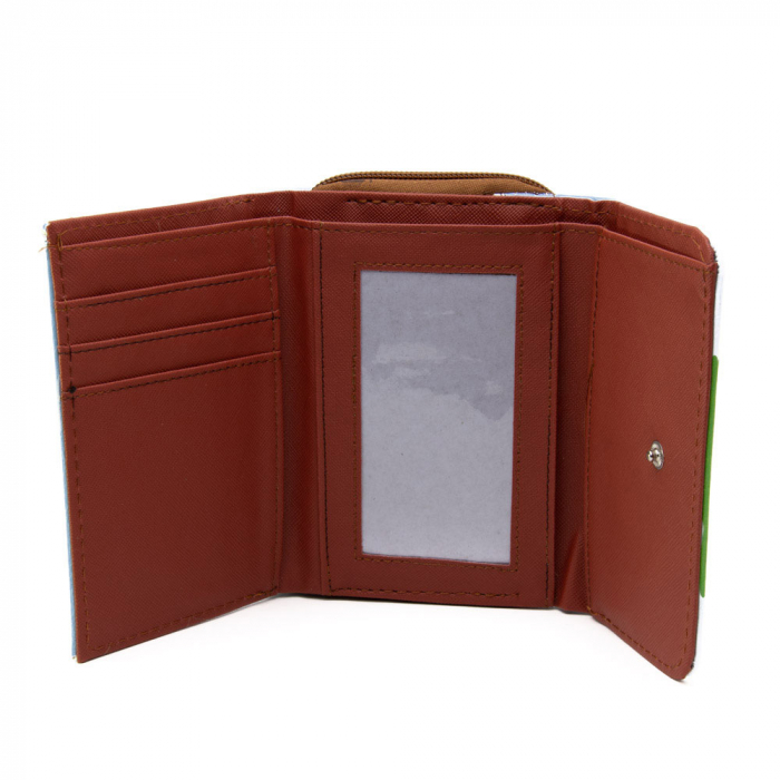 Portofel albastru, Elefantel ,pentru copii, din piele ecologica [2]