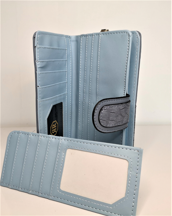 Portofel de dama din piele ecologica AB601Lbleo [2]