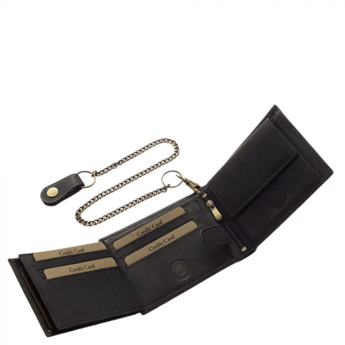 Portofel Handmade Din Piele Naturala De Bovina Green Deed Motor [5]