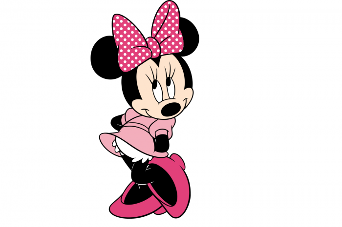 Lenjerie de pat licenta Disney Minnie Rainbows 140×200 cm, si cana cadou FRA577651 [2]