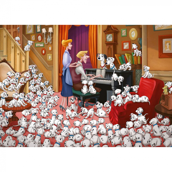 PUZZLE 101 DALMATIENI, 1000 PIESE