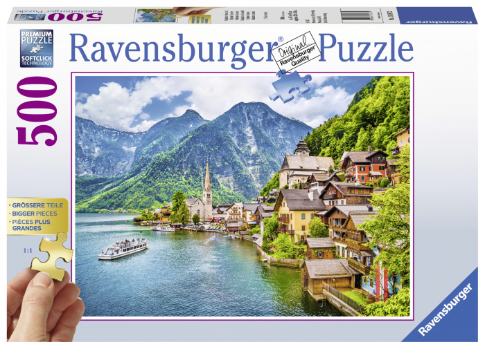 PUZZLE HALLSTATT AUSTRIA, 500 PIESE