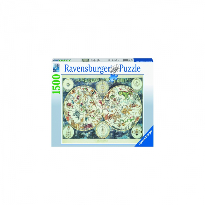 PUZZLE HARTA LUMII CRETURI FANTASTICE, 1500 PIESE