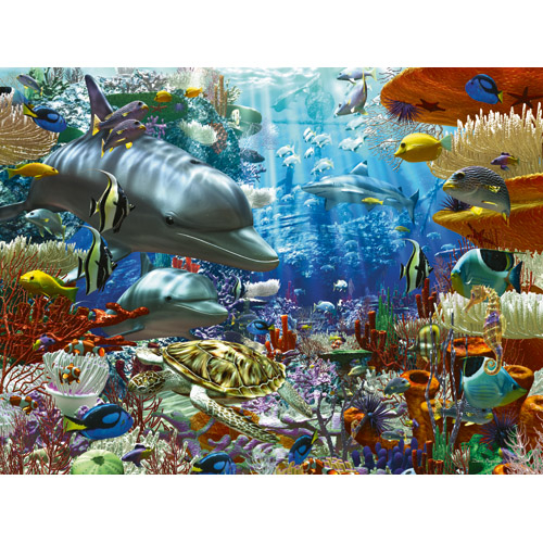 PUZZLE MINUNILE OCEANULUI, 3000 PIESE