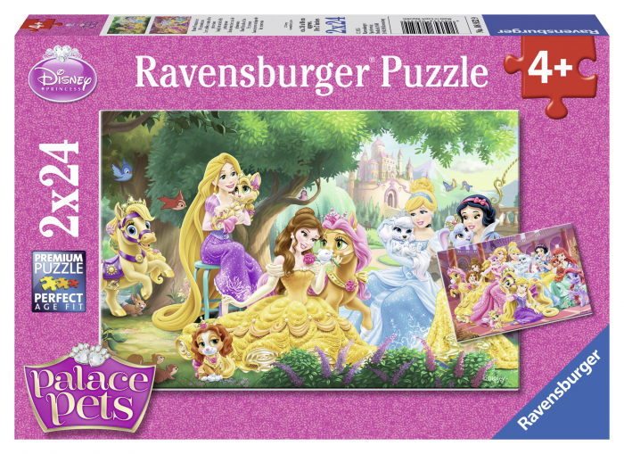 PUZZLE PALACE PETS 2x24 PIESE