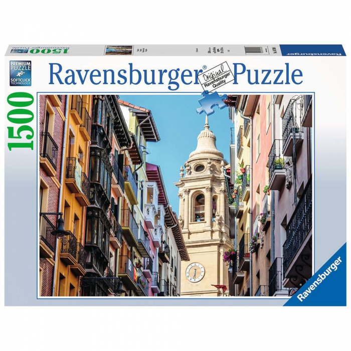 PUZZLE PAMPLONA SPANIA, 1500 PIESE