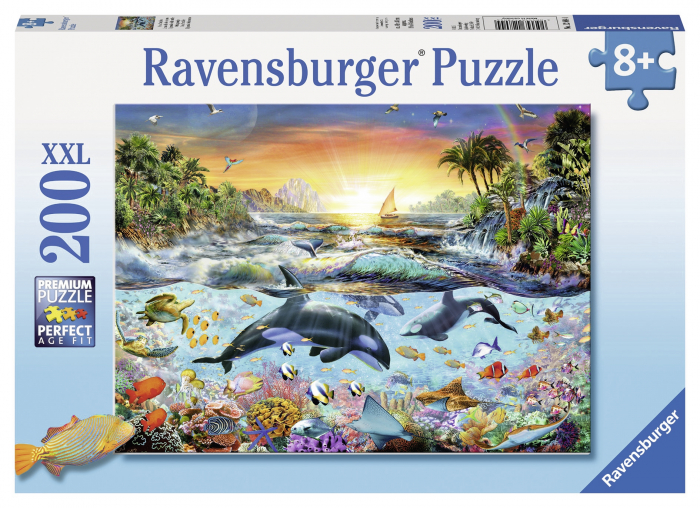 PUZZLE PARADISUL DELFINILOR, 200 PIESE