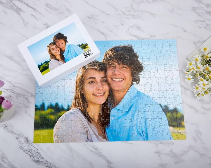 Puzzle personalizat cu o poză sau text pentru Valentine's Day  PZ001 [5]