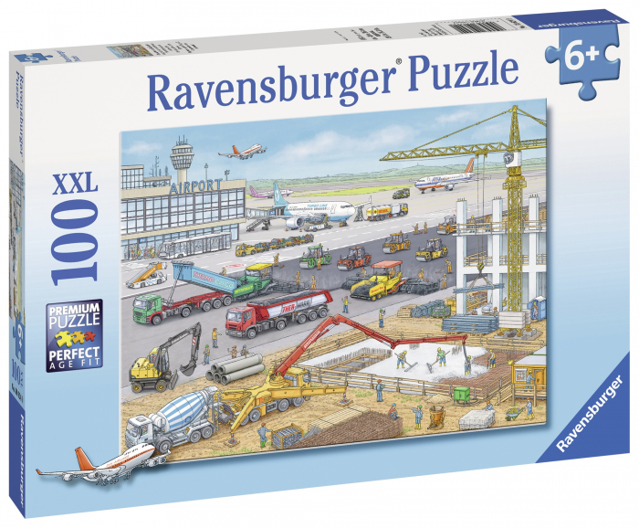 PUZZLE SANTIER PE AEROPORT, 100 PIESE