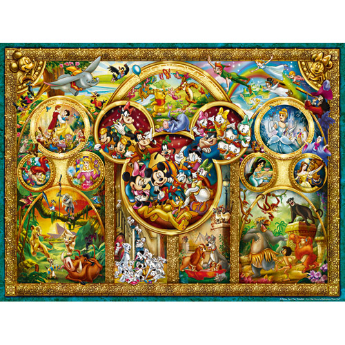 PUZZLE TEMELE DISNEY, 1000 PIESE