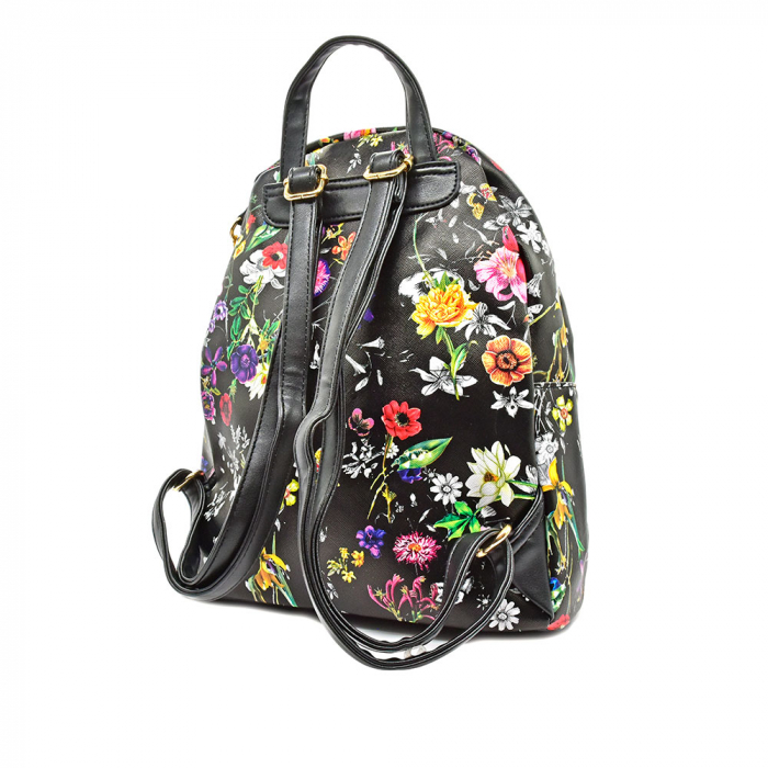 Rucsac Florys Din Piele Ecologica Negru [2]